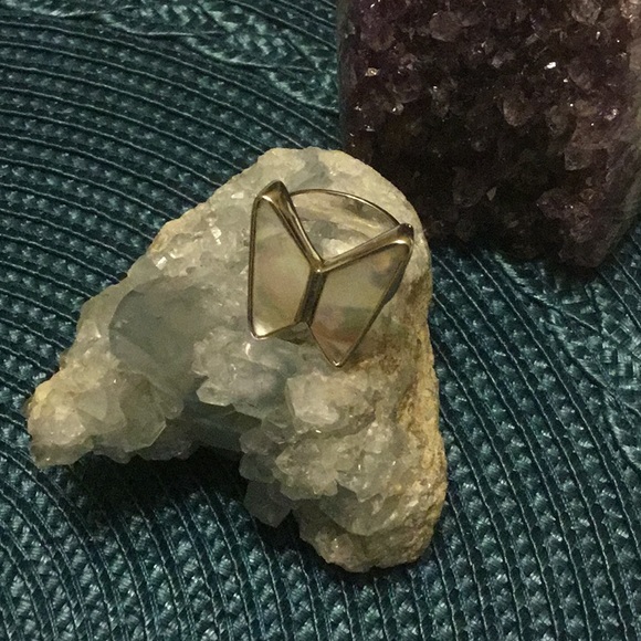 Jewelry - Mother of Pearl silver ring Jewelry - Mother of Pearl silver ring